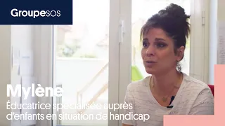 CES MÉTIERS ENGAGÉS - Mylène, éducatrice spécialisée auprès d'enfants en situation de handicap