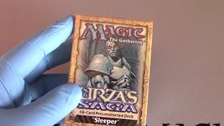 Urza's Saga Sleeper Preconstructed deck! Thanks DeriumsCCG's! MTG Magic the Gathering!