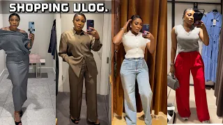 Shopping Vlog/Try ON Clothes From COS/ Zara/H&M/Sandro/New In Stores .2024