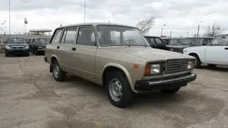 2012 LADA VAZ 2104. Start Up, Engine, and In Depth Tour.