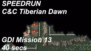 SPEEDRUN: C&C Tiberian Dawn - GDI Mission 13