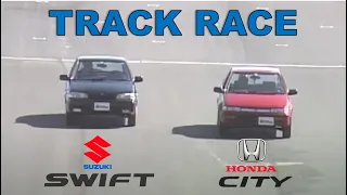 Track Race #93 | Honda City CZ-i vs Suzuki Swift GT-i