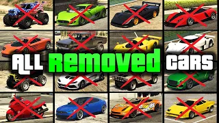 GTA 5 Online | All 180+ Removed Cars Vehicles List | San Andreas Mercenaries update