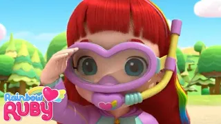 Rainbow Ruby - Dolphin Dilemma // Ruby and the Beast - Full Episode 🌈 Toys and Songs 🎵