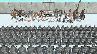🚩FACTION VS SHATTERILLA🦍  With Same price - Animal Revolt Battle Simulator