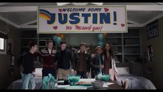 Everyone Welcomes Justin Back Scene | 13 Reasons Why Season 4