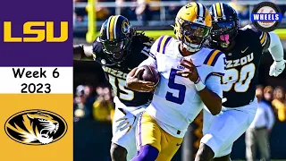 #23 LSU vs #21 Missouri | Week 6 | 2023 College Football