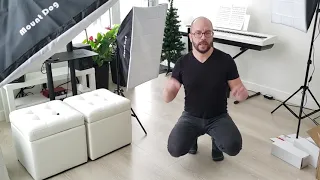 UNBOXING the MOUNTDOG 95W Softbox Lighting Kit