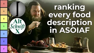 Ranking every food description in ASOIAF with Glidus 🍖🧀🍽️