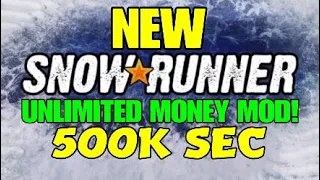 Snow Runner Unlimited Money MOD! 500k Every Second!