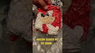 Almost Thought Amazon Gave Me the Shaft…Sonic Plush Knuckles Character...LINK IN DESCRIPTION!!