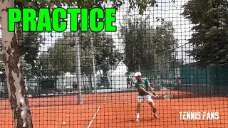 Novak Djokovic & Grigor Dimitrov Practice - Belgrade 2020 (HD)