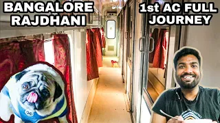 Bangalore Rajdhani AC First Class Full Journey 34hrs+ with Travelling Paaji | Part 1
