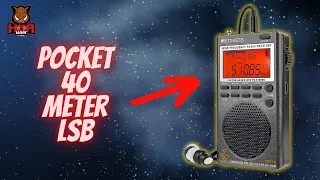 A Pocket Full of LSB on 40 Meters -- Review of the Retekess TR110 Shortwave Radio