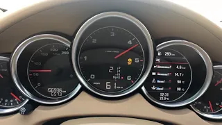 Porsche Cayenne Diesel Stage 1+ 0-240  Accelaration