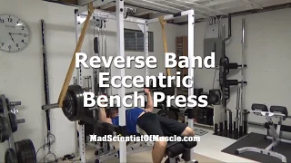 Get a Bigger Bench Press FAST With Reverse Band Negative Training