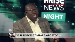 YARI REJECTS ZAMFARA APC EXCO