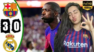 BARCA FAN REACTS TO Barcelona vs Real Madrid 3-0 Hіghlіghts & All Goals | Club Friendly 2023