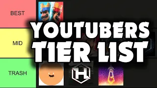 ranking clash royale youtubers