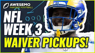 MUST ADD Week 3 Waiver Wire Players & MORE | 2021 Fantasy Football