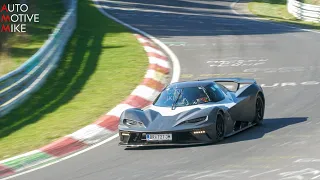 2023 KTM X-BOW GT-XR CONTINUOUS TESTING AT THE NÜRBURGRING