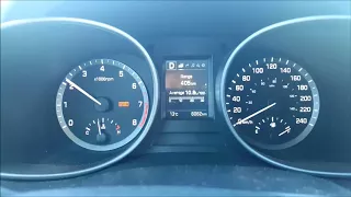 Acceleration 0-100 km/h 2017 Hyundai SantaFe 2.4(at) 190hp