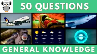 General Knowledge Quiz Trivia #155 | 50 Questions | Do You Know | Pub Quiz #quiz #trivia