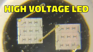 Inside a high voltage LED