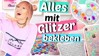 Sie dreht durch 😳 und beklebt ALLES mit Glitzersteinen 😱 Auto, Regal, ... | ViktoriaSarina