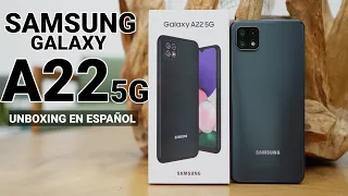 Samsung Galaxy A22 5G | Unboxing en Español