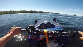 Yamaha Sxr 700 back to water after 2 years