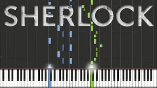 Sherlock BBC - Main Theme | Piano Tutorial