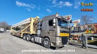Opbouw - Kirmesaufbau  Recklinghausen Duitsland 2024