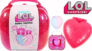 Muñeca L.O.L. Sorpresa - Big LOL BUBBLY Surprise Blind Bag Fizzy Heart In Water Videos For Children