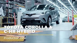 New Toyota Corolla & C-HR Hybrid Production Line | Toyota Plant in Europe | How Toyota Car is Made