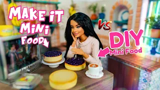 Make It Mini Food Versus DIY Paper Doll Food Plus Amazon Fun Finds