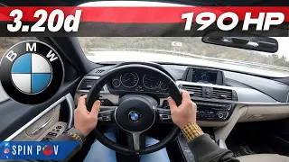 2018 BMW 3.20 d (F30) M+ - POV Test Drive