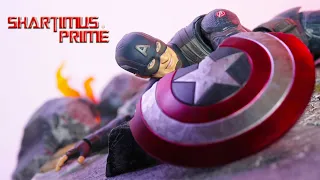 SH Figuarts Endgame Captain America Final Battle Avengeres Movie Bandai Tamashii Figure Review