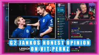 G2 Jankos Honest Opinion on VIT Perkz