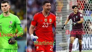 3 Goalkeepers with the most penalty saves in the Worldcup22 || Livakovíc & Martínez & Bounou