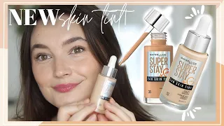 MAYBELLINE SUPERSTAY SKIN TINT REVIEW!