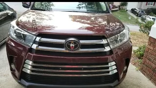 2013 - 2019 TOYOTA HIGHLANDER V6 OIL AND FILTER CHANGE