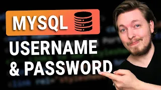 21 | Change Username & Password in MySQL Database | 2023 | Learn PHP Full Course for Beginners