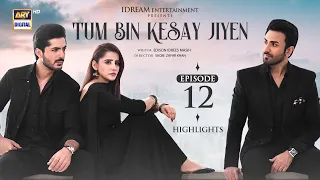 Tum Bin Kesay Jiyen Episode 12 | Highlights | Sania Samshad | Junaid Niazi | Hammad Shoaib