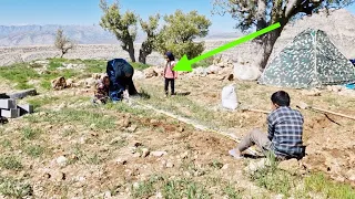 Starting to build a new house by Akram and her children | virtual reality video"