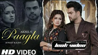 Paagla : Akhil Ft. Avneet Kaur (OFFICIAL VIDEO) | Pagla Akhil Song | Pagal Akhil Song |New Song 2021