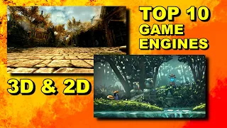 Top 10 2D and 3D Video Game Engines (For Beginners & Advanced)