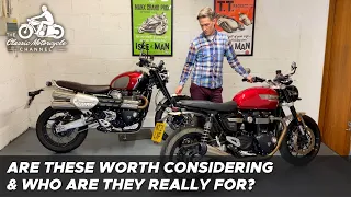 Triumph Scrambler 1200 XC vs Triumph Speed Twin 1200