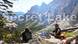 Headed To Secret Glacier Lake Day 5 Of 30 Day Survival Challenge Canadian Rockies