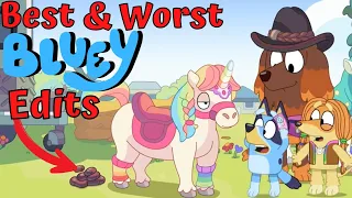 Bluey CENSORSHIP: Best & Worse edits from Bluey Season 1, 2 or 3 by Disney and BBC
